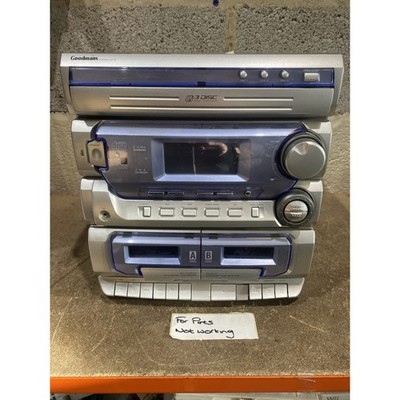 Vintage Goodmans SYSTEM4212 Mini System Wired Hi-Fi 60-W AM/FM Radio - For Parts