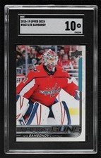 2018-19 Upper Deck Young Guns Ilya Samsonov #463 SGC 10 GEM 08g7