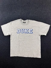 Duke Blue Devils Shirt Mens XL Gray NCAA Basketball Steve & Barry's College Tee