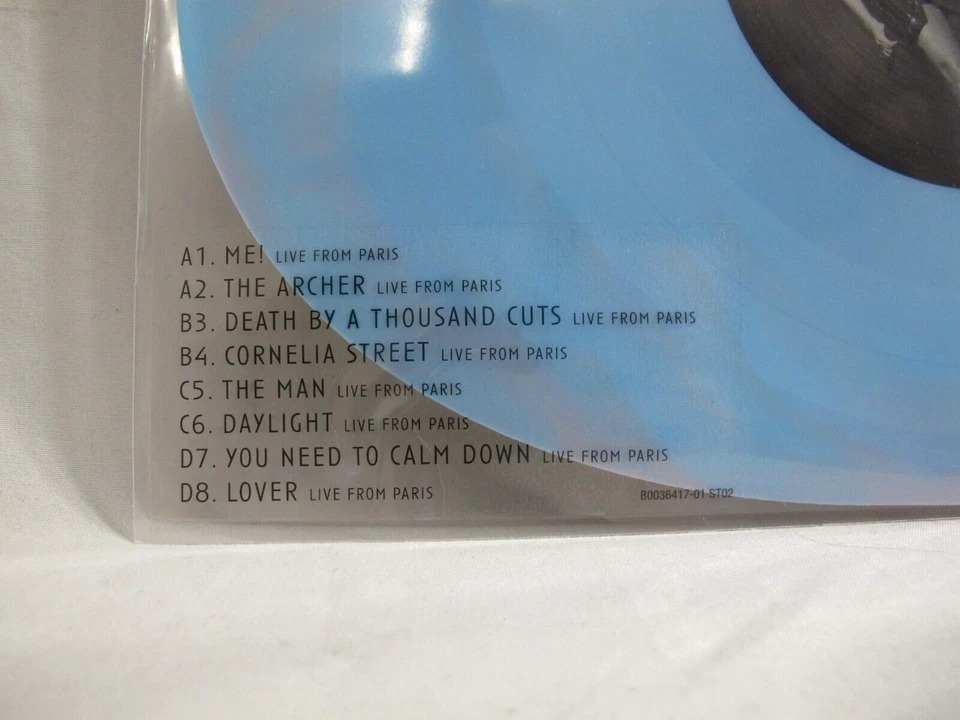 Taylor Swift Lover (Live From Paris) Heart Shaped Vinyl - Brand New - Fast Ship! - Image 4 of 4