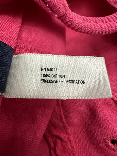 Gap BabyGap Kids Hot Pink Baseball Hat Size S/M Stretchy EUC - Picture 10 of 10
