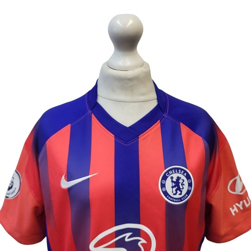 Maglia calcio Nike rossa e blu Chelsea FC manica corta UK ragazzo taglia L K397 - Foto 2 di 6