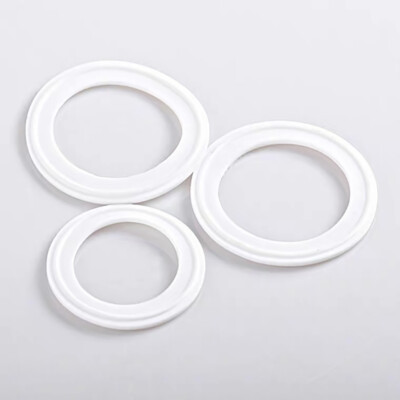 High Temperature PTFE Gasket F4 Fluorine Flange Sealing Gasket, OD 25-217mm