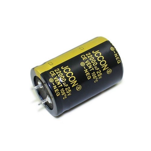 25V 22000uF Aluminum Electrolytic Capacitor 30x45mm Low Impedance 20%