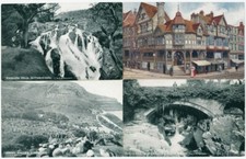 VIER ALTE L. N. W. R. BILDPOSTKARTEN ANFANG 1900