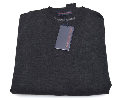 Trussardi - XL - Maglione in misto di materiali celeste | Griffe Community