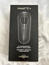 Mastrad Meat It Plus Meat Thermometer - Black kitchenware cooking smart wireless
