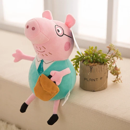 4pcs Peppa Pig Peppa Wutz Familie Plüschtiere Plüsch Plush Set Puppe Spielzeug - Bild 4 von 7