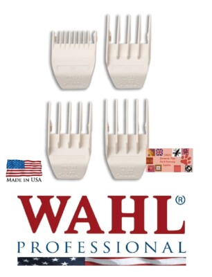 Wahl BARBER,STYLIST ATTACHMENT COMB SET for PEANUT,Sterling BULLET,MAG Trimmers
