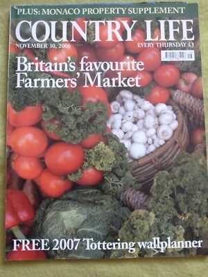 COUNTRY LIFE / 30 NOV 2006 / THE BRITISH EMBASSY,  DC. MISS GEORGIE BLOOMFIELD