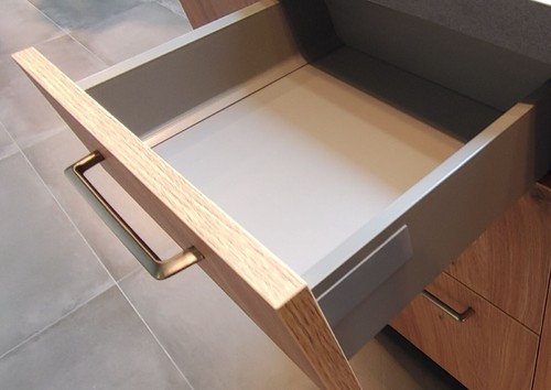 Einbauküche LYON 3 Küchenzeile 190cm mit E-Geräte / Schränke fertig montiert! - Bild 9 von 14