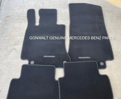 Mercedes Benz E63 53 AMG E450 E300 2019 Floor Mats Set 4