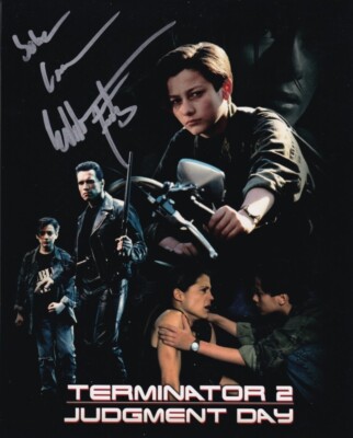 EDWARD FURLONG signed Autogramm 20x25cm TERMINATOR in Person autograph COA