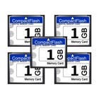 5Pcs 1Gb Compact Flash Card Cf Memory Card for Camera Mp3 Video Player Pc