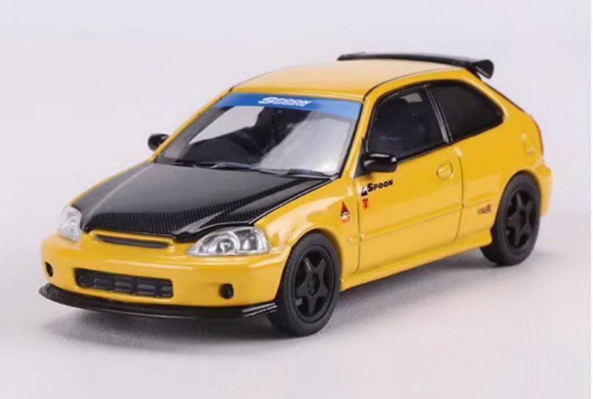 【カスタム品】HONDA CIVIC TYPE-R EK9 1/64 ミニカー Amazon.com: 1/64 Hobby Japan JDM64 Civic Type R EK9 JDM