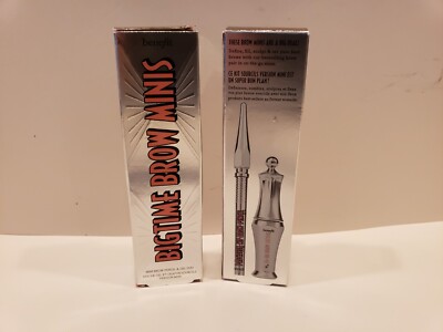 Benefit ~ Bigtime Brow Mini ~ Mini Eye & Gel Duo #3.5 Neutral Medium Brown ~ NIB