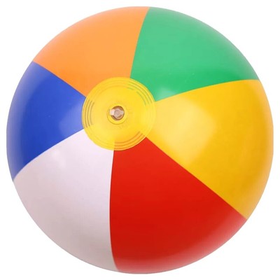 beach ball rainbow