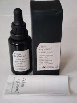 Skin Regimen 1.85 HA Booster Hydra Plumping Concentrate .84oz Serum Hydrate NIB
