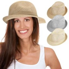 Ladies Foldable Breathable Hats Women Men Hat Summer Floppy Beach Outdoor Hat