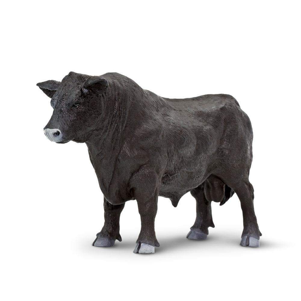Фигурка животного с фермы Black Angus Bull от Safari Ltd 160729