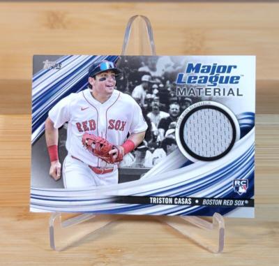 Topps - レッドソックス　トリストン・カサス　レリックオート Yahoo!オークション -「triston」(Topps) (シングルカード)の