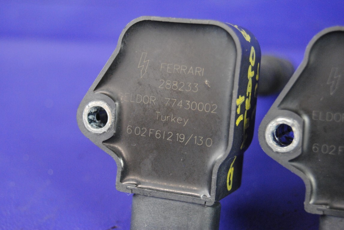 14-19 Maserati Quattroporte Ghibli 3.0L Engine Ignition Coil Ferrari 288233 Set