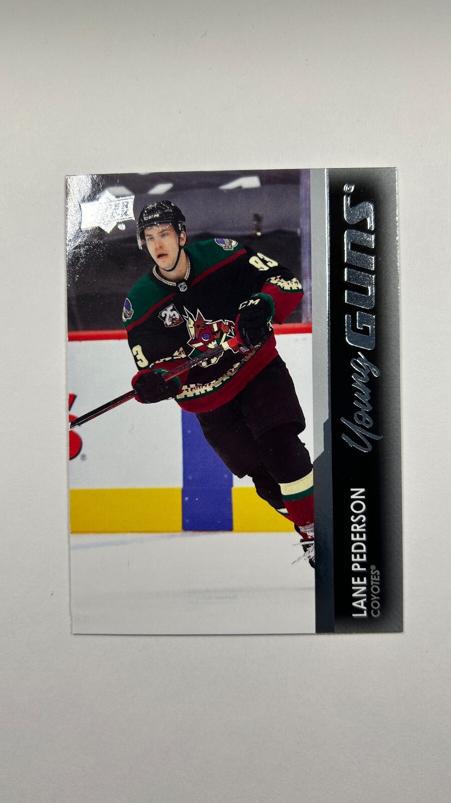 Lane Pederson 2021-22 Upper Deck Series 1 Young Guns #234 Coyotes