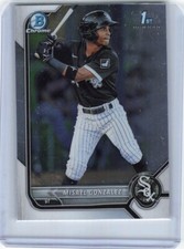 2022 Bowman - Chrome Prospects #BCP-4 Misael Gonzalez (RC)