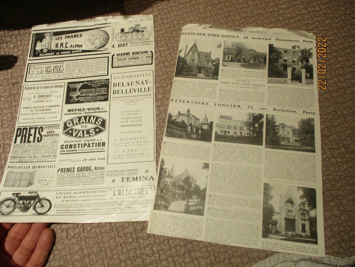 Poster bibendum original et ancien de Bibendum - Pneu Velo Michelin pour bicyclette sur