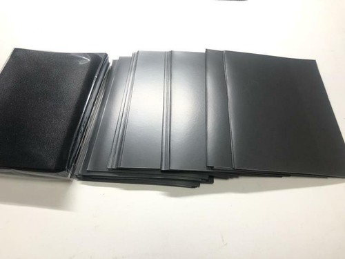 Lenayuyu 300pcs Black color Protector Standard MTG Card Sleeves 66x91mm Matte - Picture 3 of 3