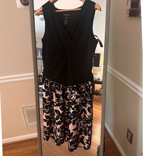 Enfocus Damen Größe 14 Fit and Flare Cocktailkleid