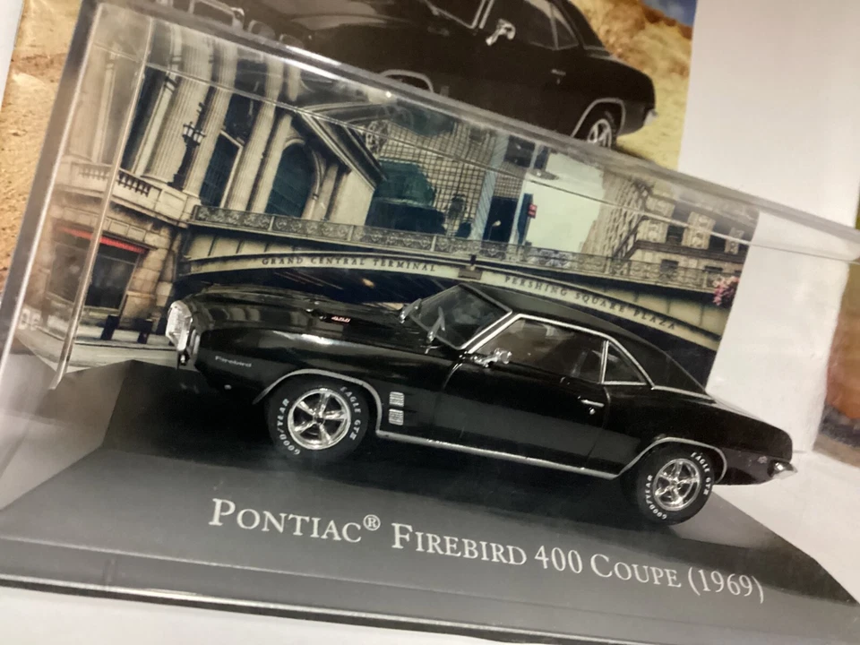 American cars PONTIAC FIREBIRD 400 COUPÉ 1969 , 1:43, die-cast, nuova in teca - Immagine 4 di 4