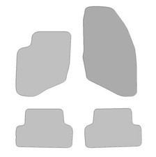 Fußmatten-Set für Volvo S60 I (2000-2010) Robust anthrazit