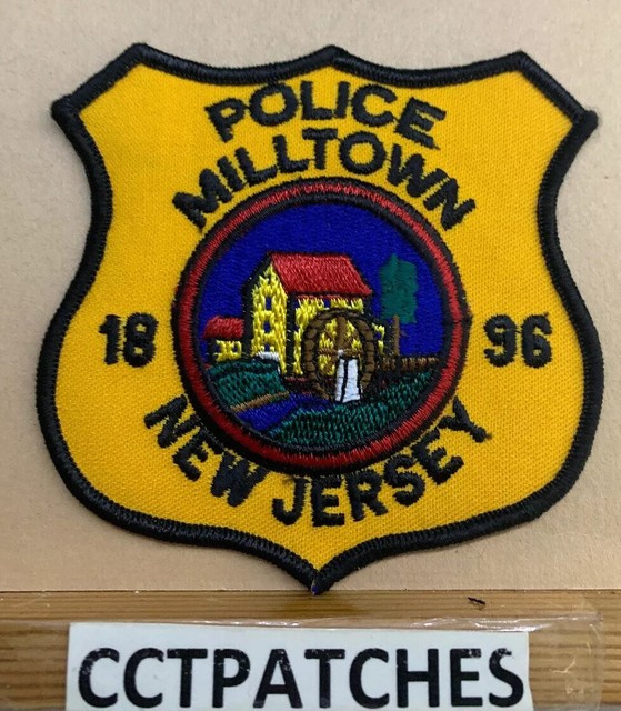 MILLTOWN, NEW JERSEY POLICE SHOULDER PATCH NJ eBay