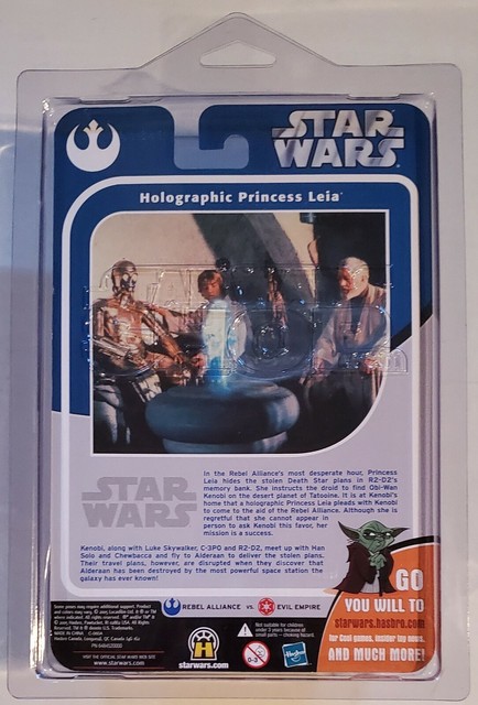 princess leia hologram figure