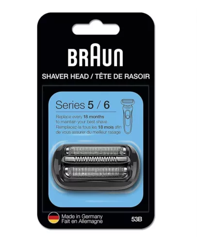DE// Original Braun 53B Ersatzfoli/&Cutter Kassettenkopf.Series 5 & 6 RasiererNM - Bild 1 von 7