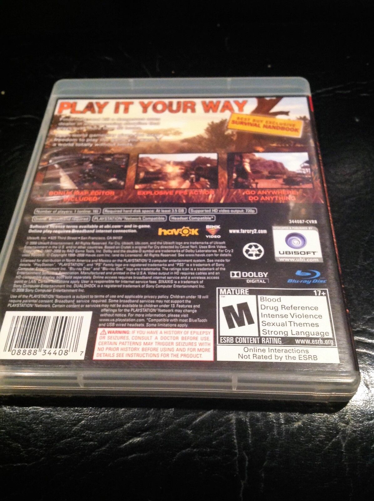 Far Cry 2 (Sony PlayStation 3, 2008) - Japanese Version for sale