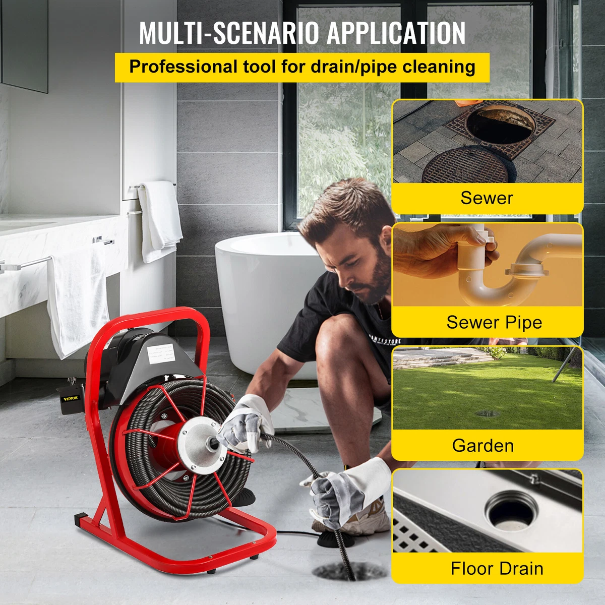 Pipe drain 2024 cleaning tool