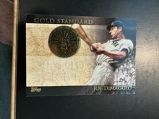 Joe DiMaggio 2012 Topps Gold Standard Baseball Card #GS18