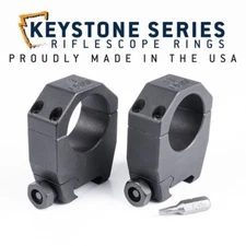 Evolution Gun Works EGW Keystone Scope Rings 30 mm Tube Diameter all heights