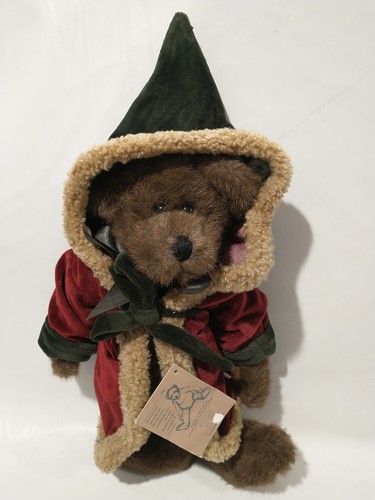 Peluche natalizio Boyds Bear SC Northstar 1985-1997 Cathy Haaf 15" con etichetta - Foto 2 di 8