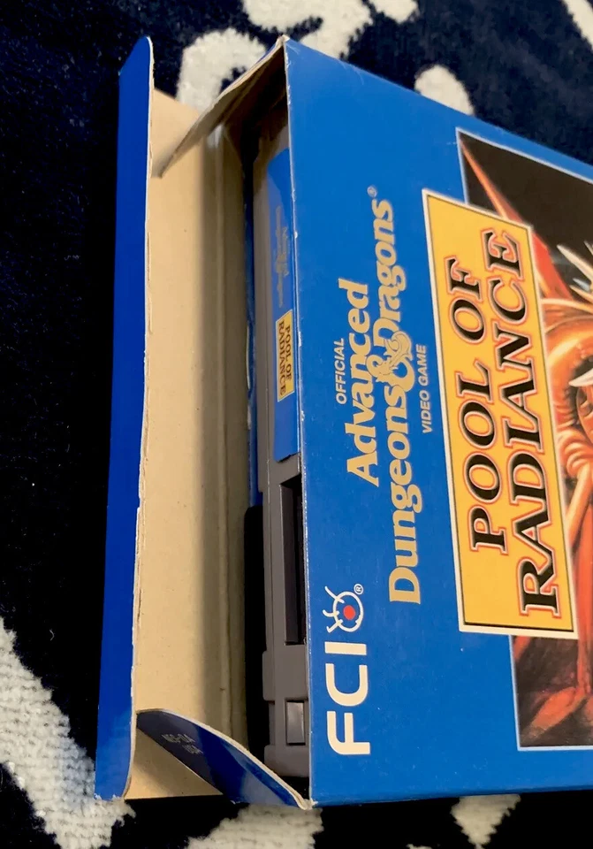 Advanced Dungeons & Dragons: Pool of Radiance NR MINT Nintendo NES CIB - Image 4 of 4