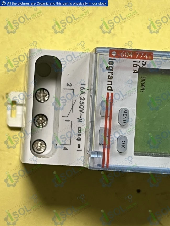 Legrand 11W09 966 Digital Time Switch 16A Programmable Timer - Image 2 of 4