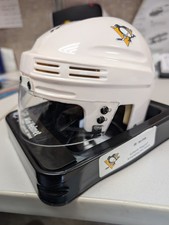 PITTSBURGH PENGUINS IAN COLE SIGNED MINI HELMET