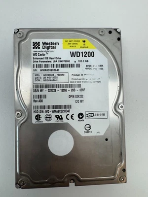 Western Digital WD1200JB-75CRA0 120GB IDE 3.5 HDD 2060-001102-003 Board - Image 1 of 4