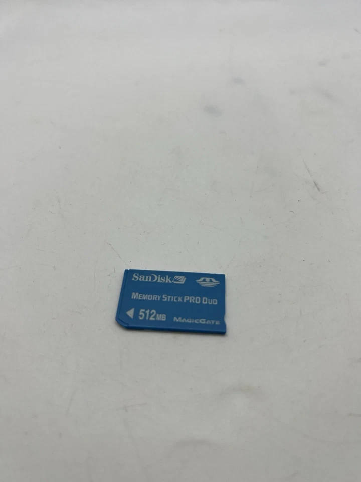 SANDISK MEMORY CARD 512MB STICK PRO DUO SONY DIGITAL CAMERA PHONE PHOTO STORAGE - Image 3 of 4