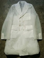 Comme des Garçons Homme Plus Tulle Nylon Jacket Long Layered,