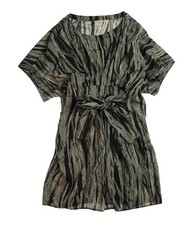 W118 Womens Lined Sundress, Black, Small