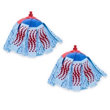 Vileda Supermocio 3Action XL Twin Pack Mop Head Refill 2 Pack Microfibre