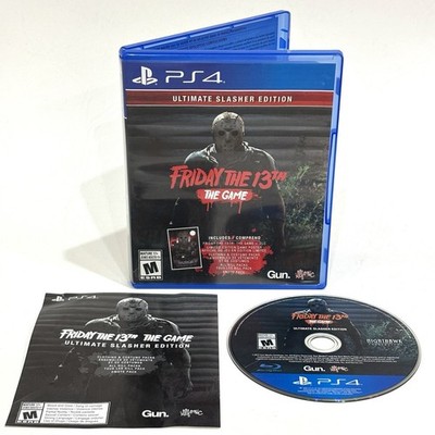 Friday the 13th The Game Ultimate Slasher Edition PS4 (Sony PlayStation 4, 2017)